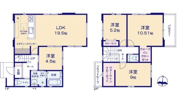 刈谷町７期・間取図