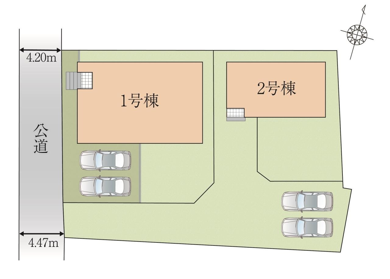 本石下第11・全体区画図